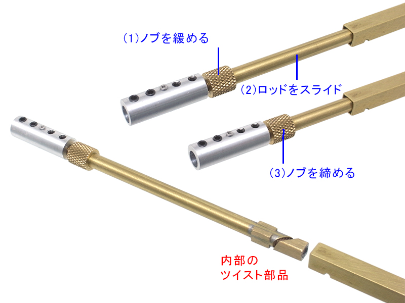 ツイスト・ロッド詳細